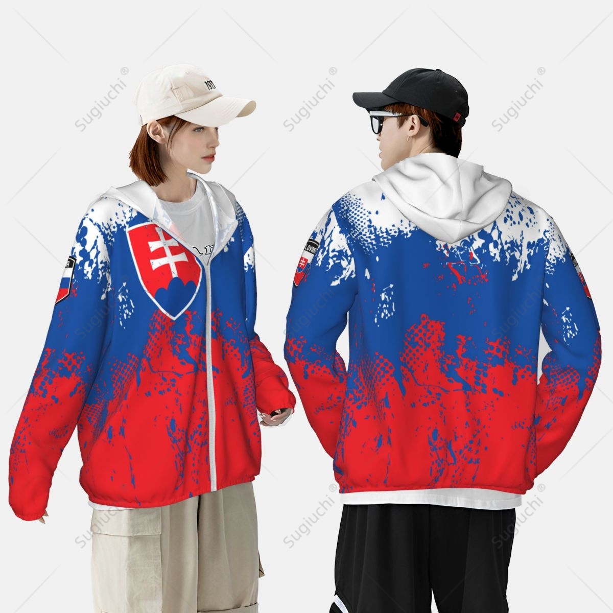 Slovakia Flag Sun Protection H - Fishing Hoodie review and price