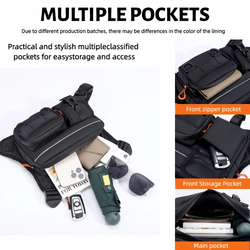 Men's Tactical Chest Bag, Runn - Fishing Vest review and price