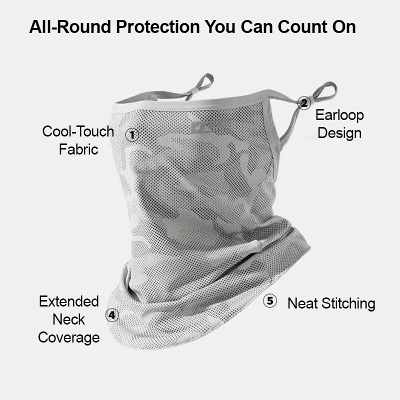 Neck Gaiter UV Protection Face - Fishing Mask Sun Protection review and price