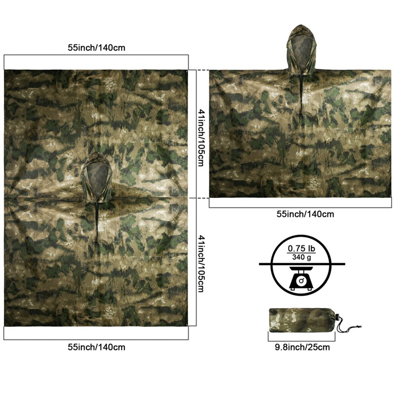 MENFLY ATFG Moss Camouflage Ta - Fishing Rain Suit review and price