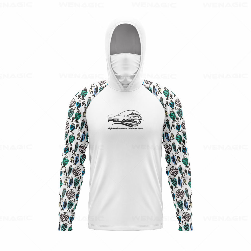pelagic gear Men Hood Fishing  - Fishing Shirt Uv Protection review and price