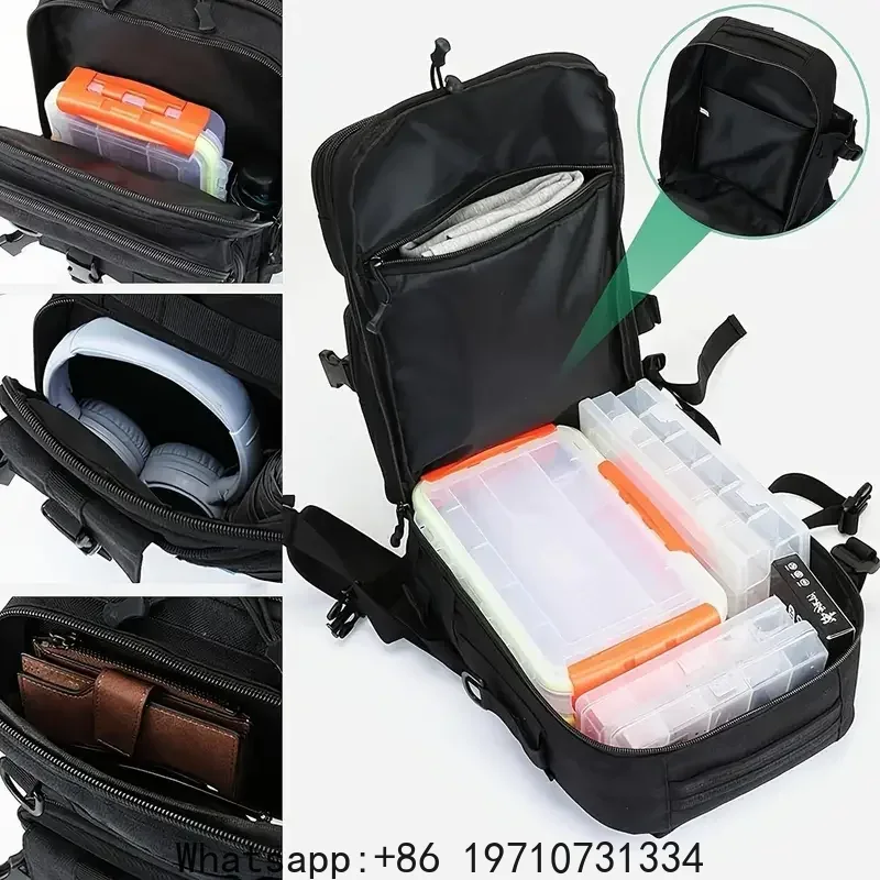 1000D Waterproof  Backpack Tac - Fishing Backpack review and price