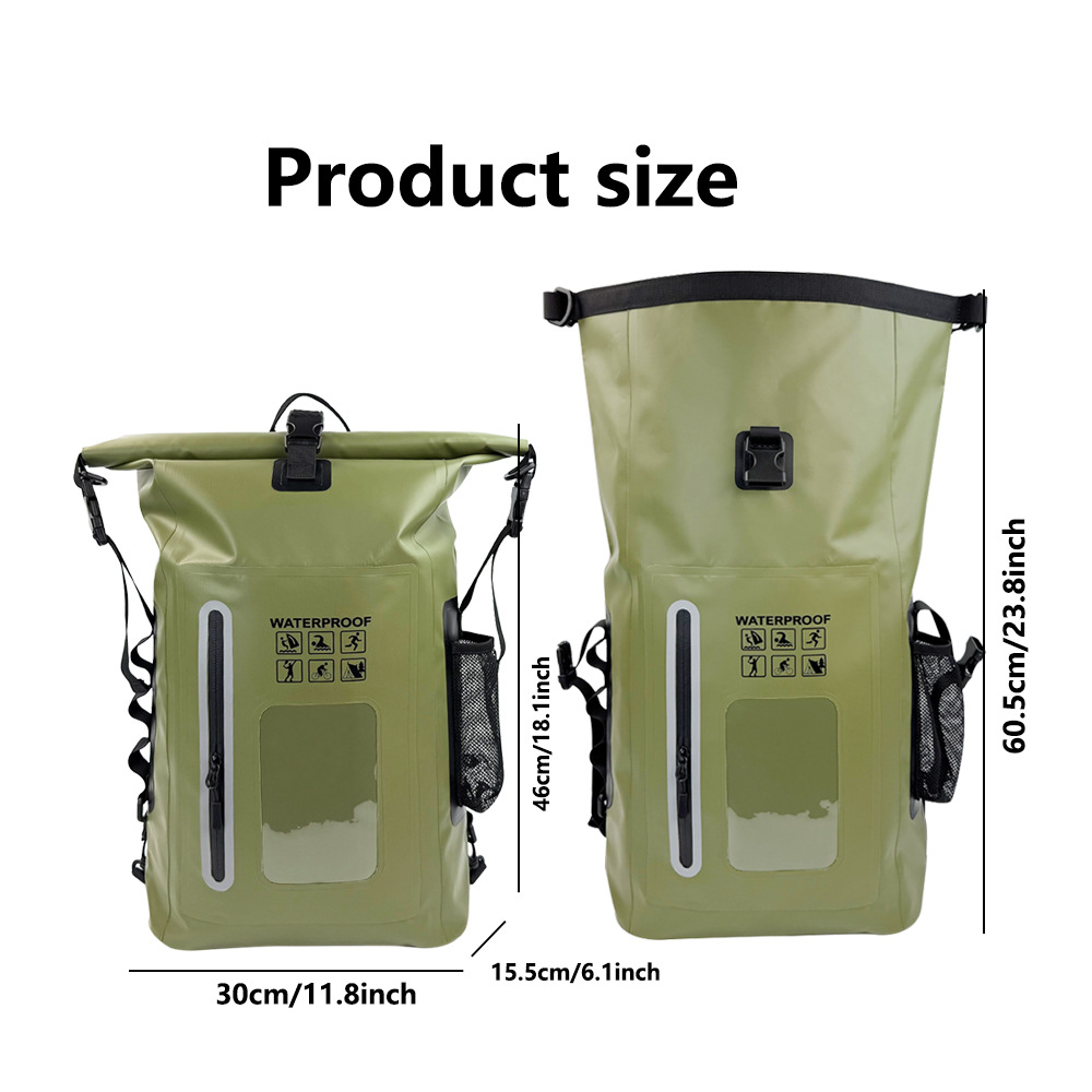 25L Waterproof Dry Bag Backpac - Fishing Bag Waterproof review and price