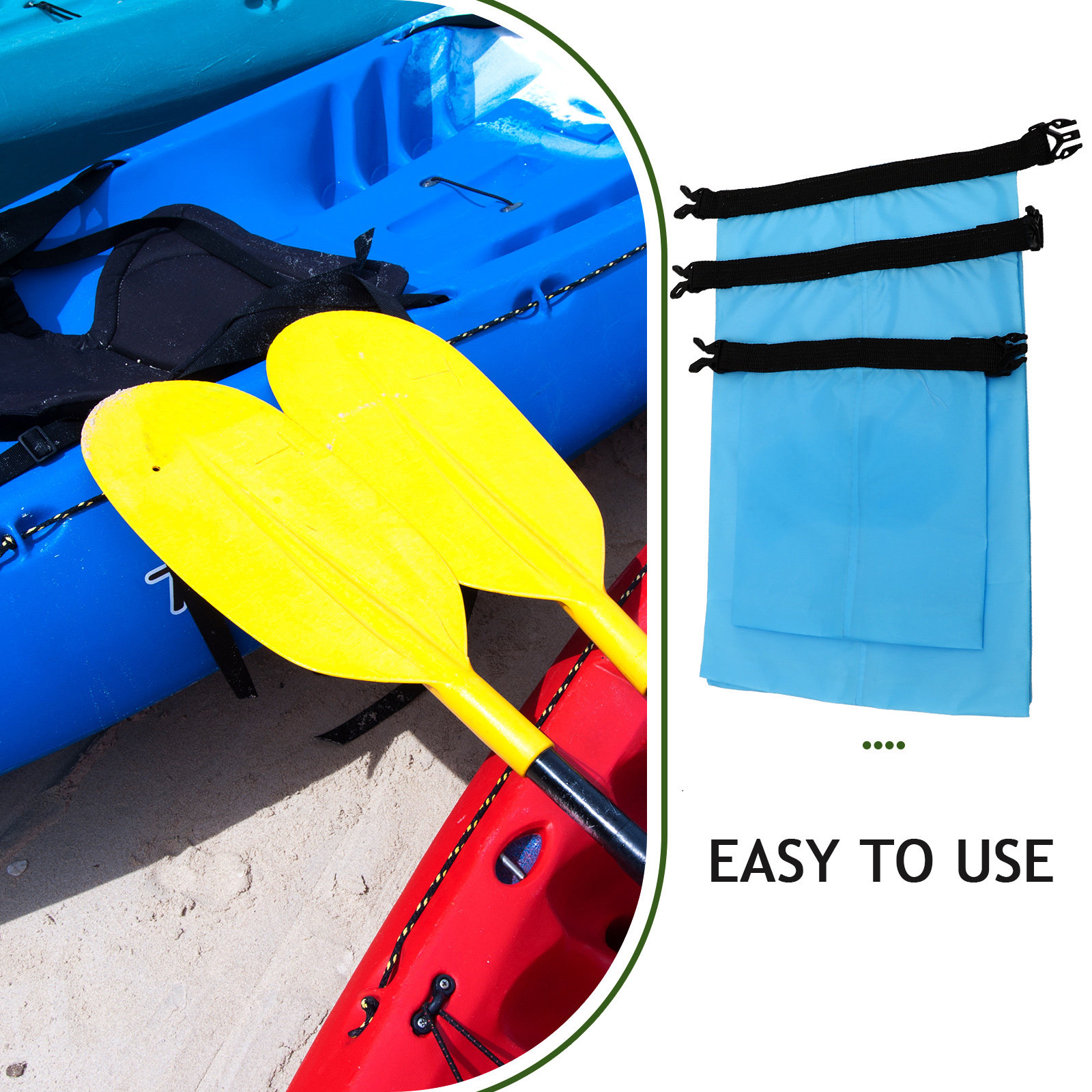 3Pcs Waterproof Dry Bag Set Li - Fishing Bag Waterproof review and price
