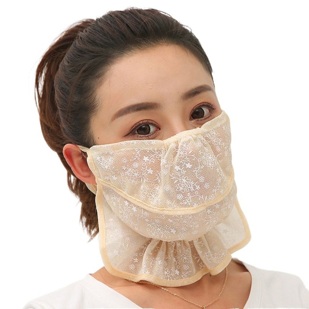 Wrap Cover Scarf Solid Color F - Fishing Mask Sun Protection review and price