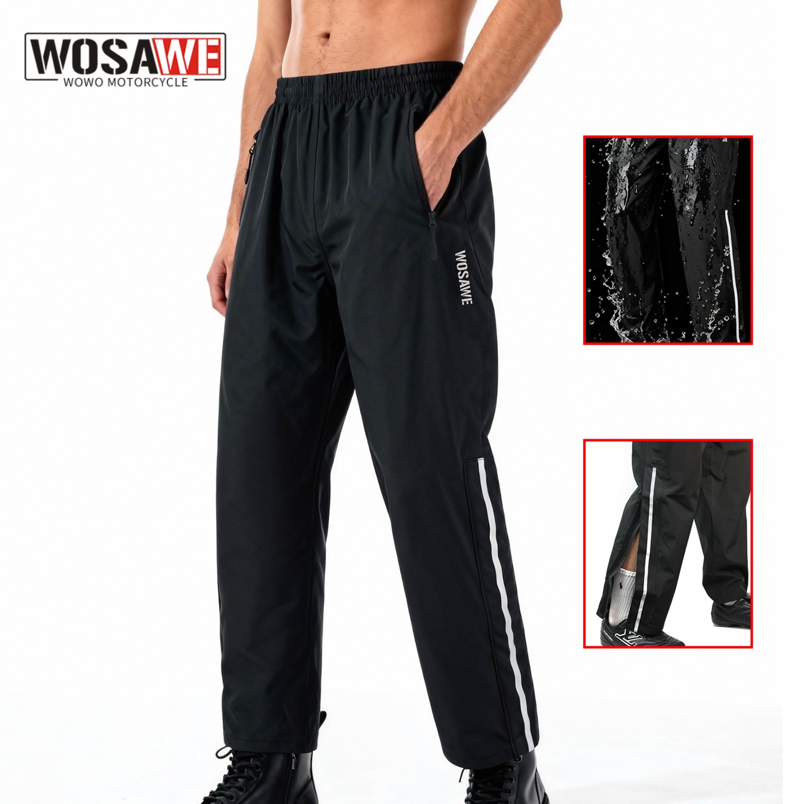 WOSAWE Motorcycle Motorbike Ra - Fishing Rain Suit review and price