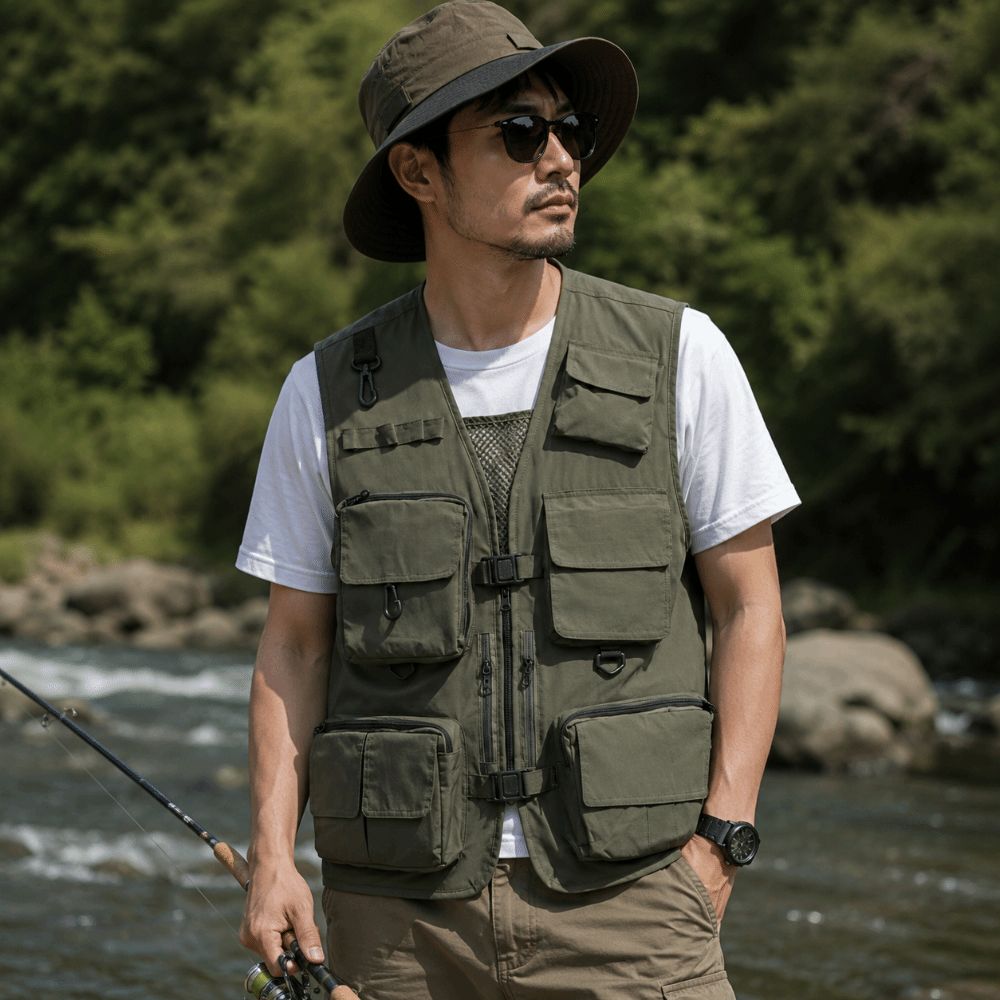 Casual Waterproof Fishing Vest - Fishing Vest review and price