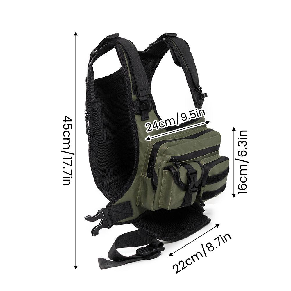 Multi Pocket Outdoor Tactical  - Fishing Vest review and price