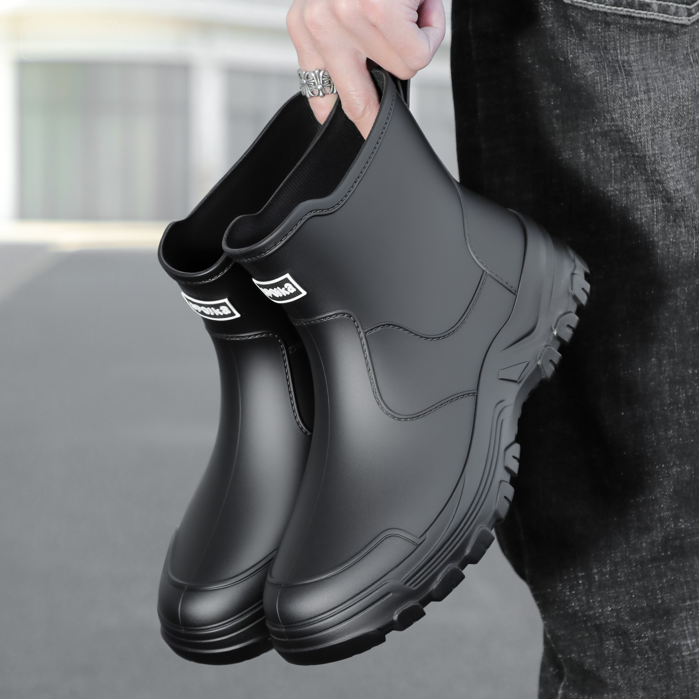 Fashionable new style men's mi - Fishing Boots review and price