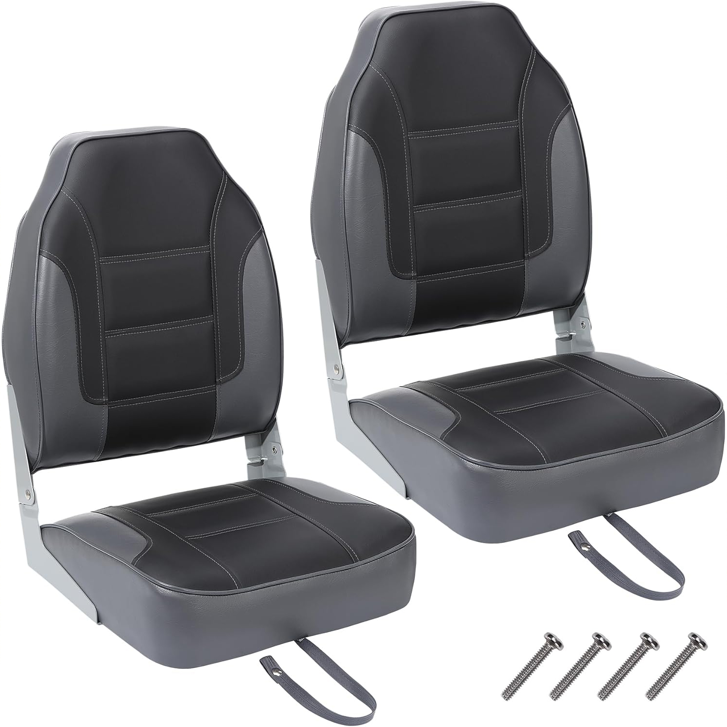 2 Pack Folding Boat Seats, Hig - Fishing Backpack review and price