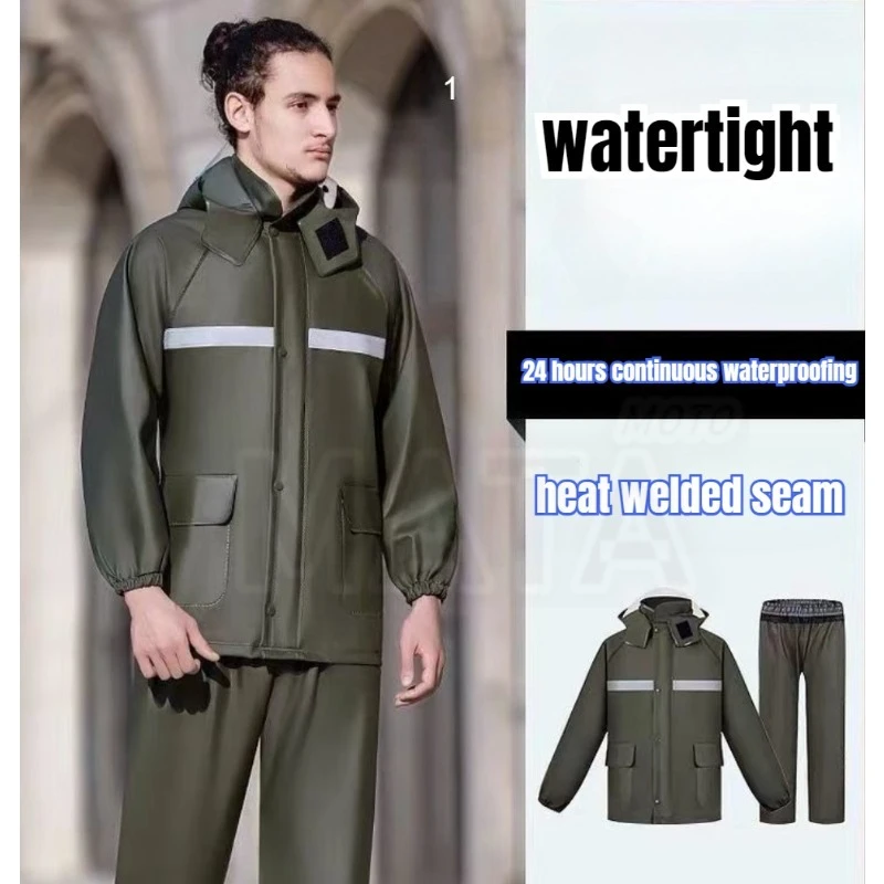 Riding Raincoat and Rain Pants - Fishing Rain Suit review and price