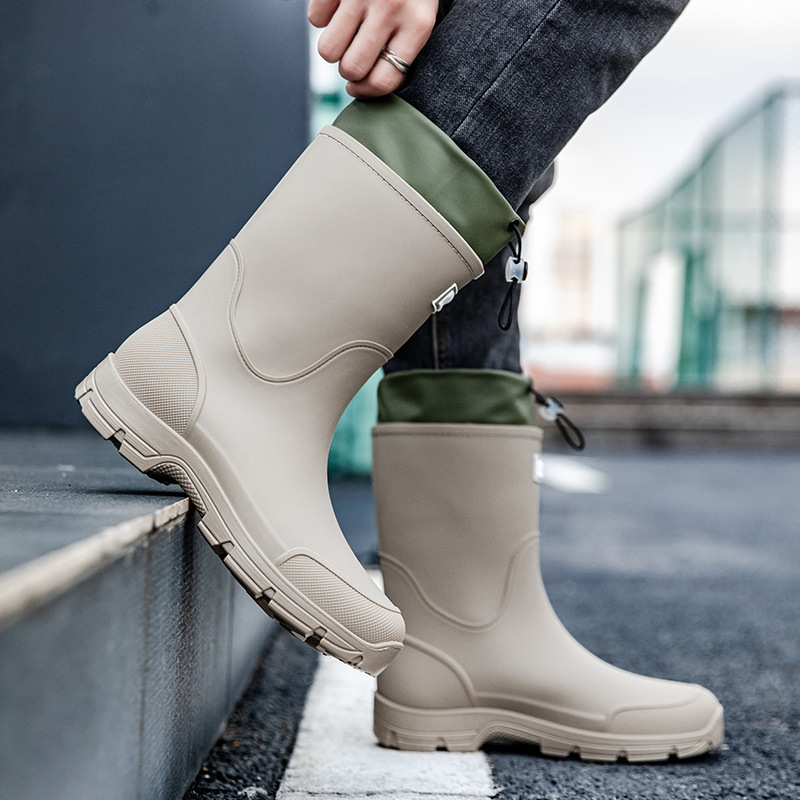 Thick-soled wear-resistant rub - Fishing Boots review and price