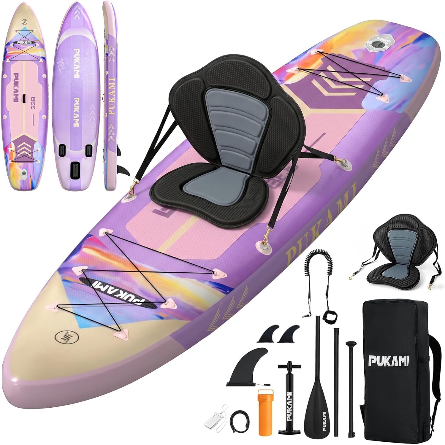 Extra Wide Inflatable Stand Up - Fishing Backpack review and price