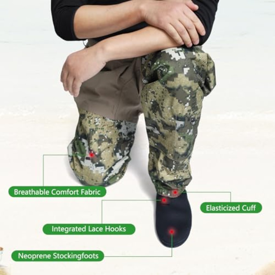 Camo Outdoors Breathable Stock - Fishing Waders review and price