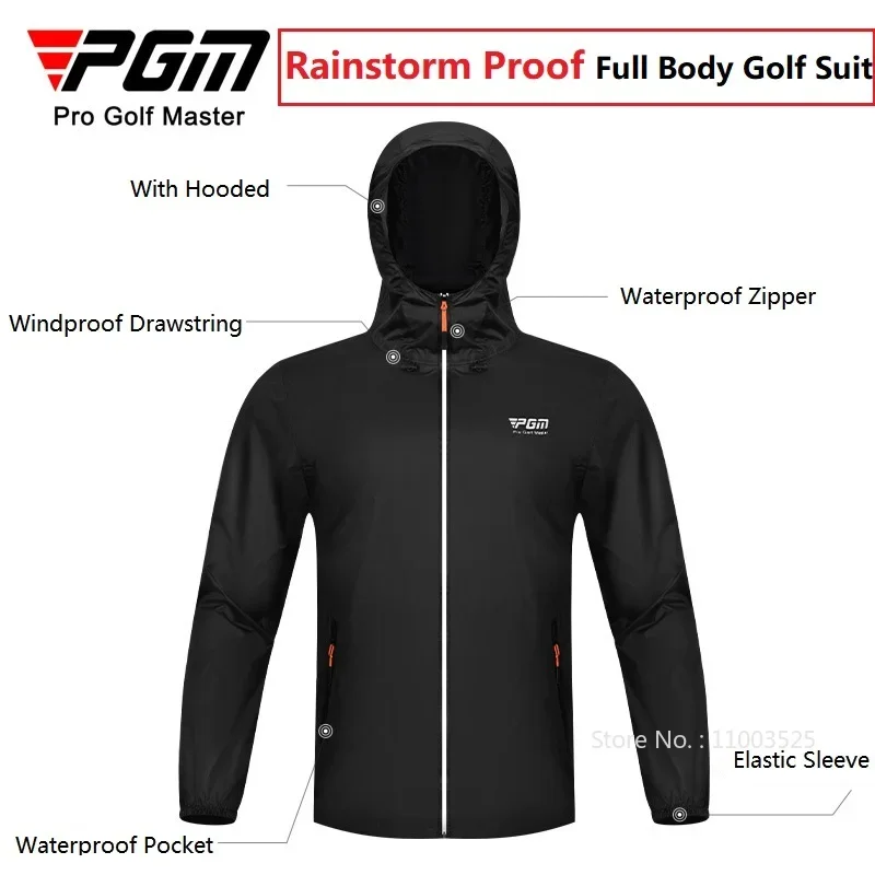 Pgm Men Golf Raincoat Rain Pan - Fishing Rain Suit review and price
